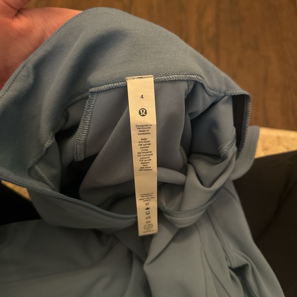 Lululemon cropped define jacket blue - Picture 4 of 4